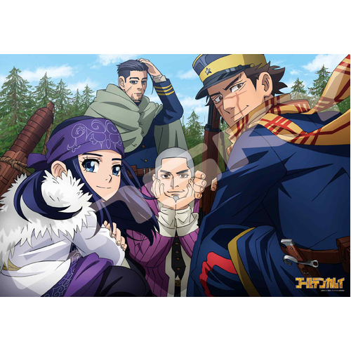 Golden Kamuy Jigsaw Puzzle 1000 Piece 1000T-341 Chasing the Gold Nugget Mystery