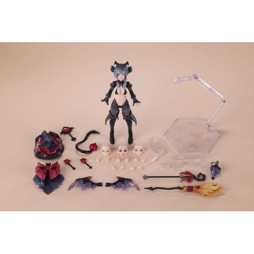 -PRE ORDER- The Apprentice Witch Hoshikawa Neco 1/12 Scale Action Figure (Black)