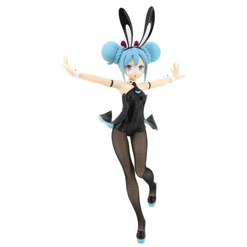 Hatsune Miku BiCute Bunnies Figure Hatsune Miku/Black [Re-release]