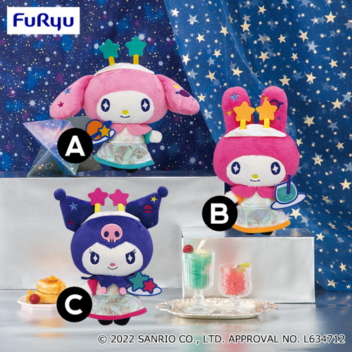 My Melody & Kuromi Cosmic Cafe Plush