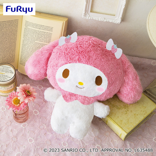 My Melody Kutakko Friends Big Plush (Pink)