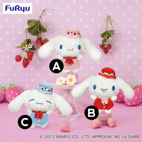 Cinnamoroll Strawberry Lolita Plush