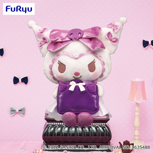 Kuromi P Style Bias Diary Holding Bag Plush