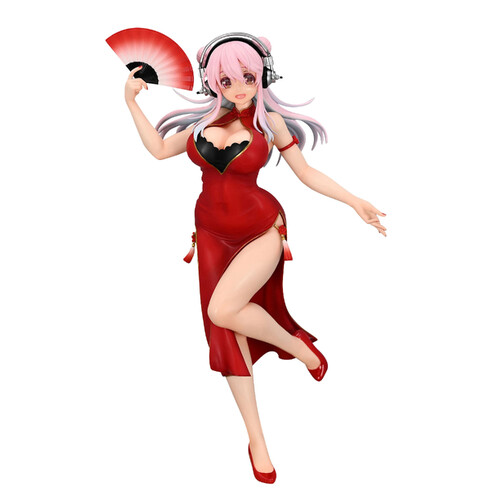 Super Sonico Trio Try It Figure China Dress Version