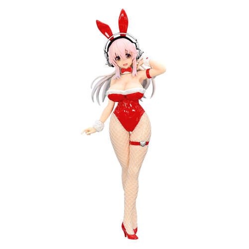 -PRE ORDER- Super Sonico BiCute Bunnies Figure Red Color Ver.