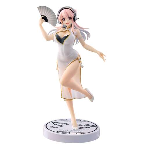 -PRE ORDER- Trio Try It Super Sonico Figure White China Dress Version