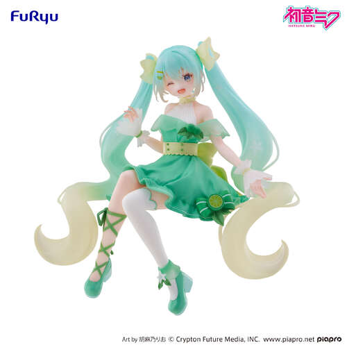 -PRE ORDER- Noodle Stopper Figure Hatsune Miku Lime Version