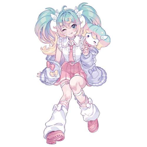 -PRE ORDER- Sweet School Life Hatsune Miku Figure Pastel Version