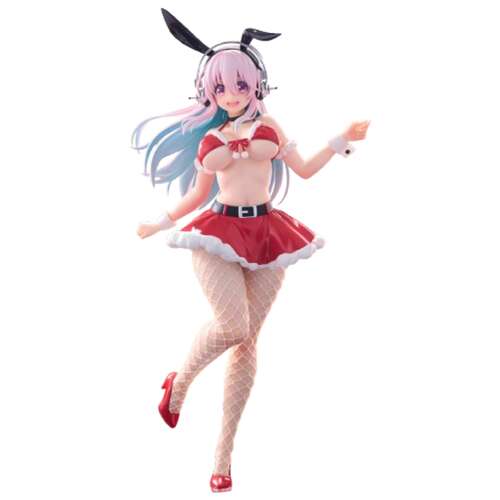 -PRE ORDER- Super Sonico BiCute Bunnies Figure Santa Version