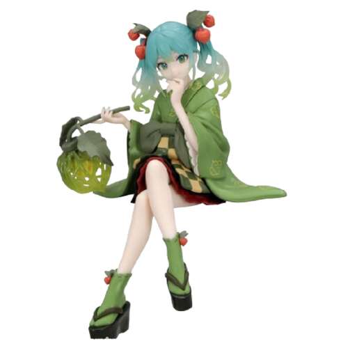 -PRE ORDER- Noodle Stopper Figure Hatsune Miku Flower Fairy Winter Cherry Green Color Version