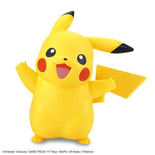 Pokémon Model Kit Quick!! 01 Pikachu [MODEL KIT]