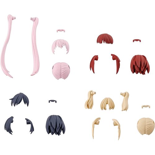 30MS Option Hair Style Parts Vol.1 All 4 Types [MODEL KIT]