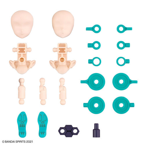 30MS Option Parts Set 7 (Evil Costume) [Color A] [MODEL KIT]