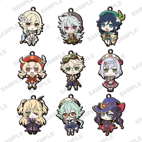 Genshin Impact Capsule Rubber Strap Vol. 2 [GASHAPON]