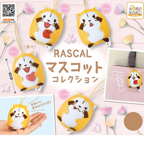 Rascal the Raccoon Mascot Collection [GASHAPON]