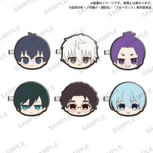 BLUE LOCK Hairclip Collection [GACHAPON]