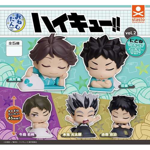 Onemutan Haikyu!! Vol. 2 Go Back to Sleep Second Uniform Color Ver. [GACHAPON]