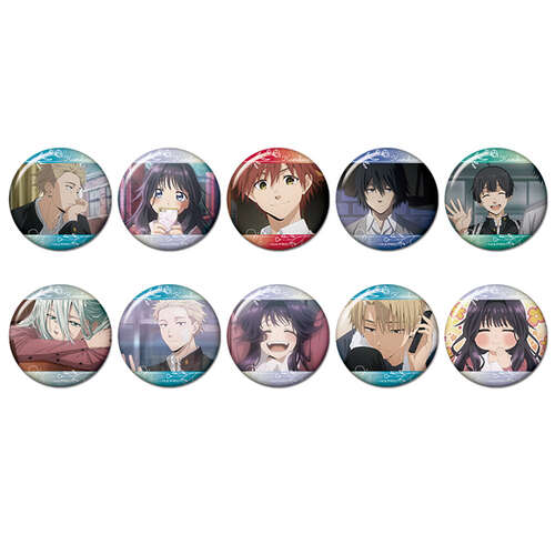 -PRE ORDER- The Fragrant Flower Blooms with Dignity Can Badge Collection [GACHAPON]