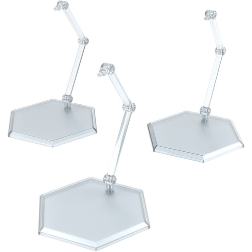 The Simple Stand x3 (for Figures & Models) Hex Type