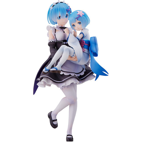 Re:ZERO -Starting Life in Another World- Figure Rem & Childhood Rem