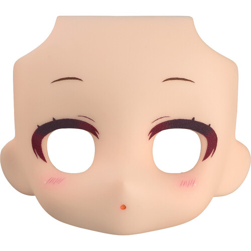-PRE ORDER- Nendoroid Doll Customizable Face Plate Narrowed Eyes with Makeup (Cream)