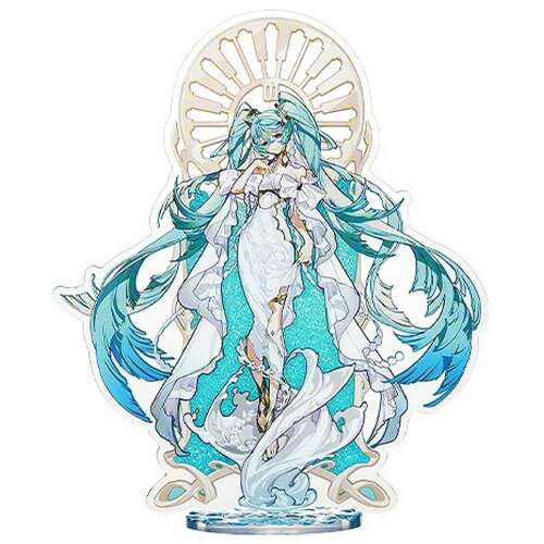 -PRE ORDER- Hatsune Miku Feat. Yoneyama Mai Glitter Acrylic Block