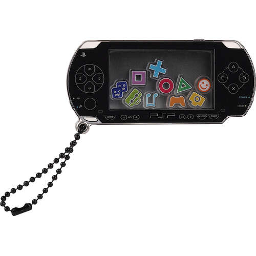 -PRE ORDER- PlayStation PSP Rattle Acrylic Keychain Black Version
