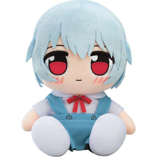 -PRE ORDER- Kuripan Plushie Rei Ayanami School Uniform Version