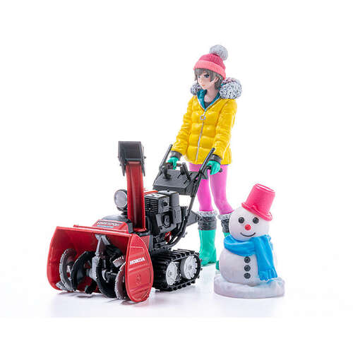 -PRE ORDER- PLAMAX MF-62 Minimum Factory Minori with Honda Small Snow Plow HSS1170n (JX) 1/20 Scale [Re-release]