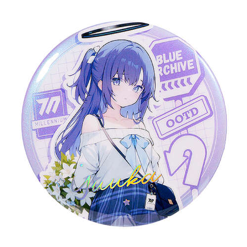-PRE ORDER- Holiday Saunter Series 75mm Badge Yuuka