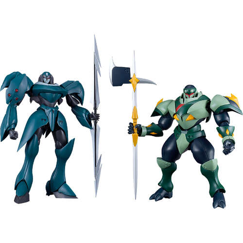 -PRE ORDER- Moderoid Tekkaman Dagger & Tekkaman Axe [MODEL KIT]