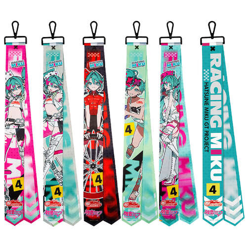 -PRE ORDER- Hatsune Miku GT Project Racing Version 2025 Collectible Ribbon Keychain [BLIND BOX]