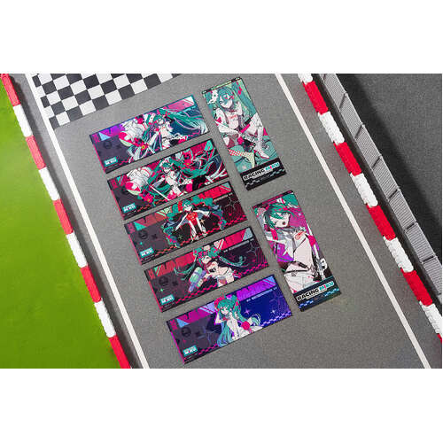 -PRE ORDER- Hatsune Miku GT Project Racing Version 2025 Collectible Holographic Ticket [BLIND BOX]