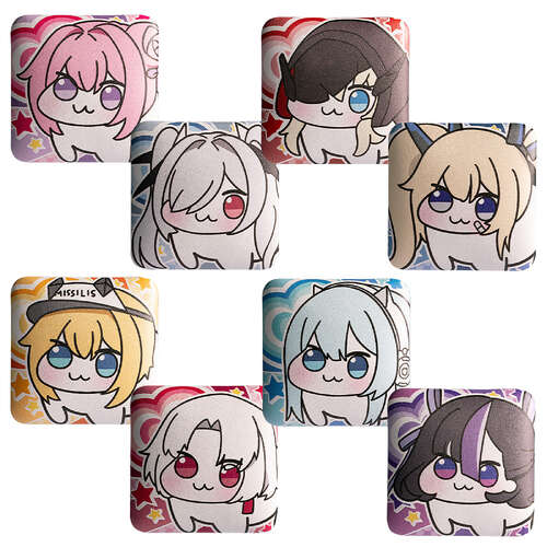 -PRE ORDER- Goddess of Victory Nikke Doro Series Collectible Pinback Button [BLIND BOX]