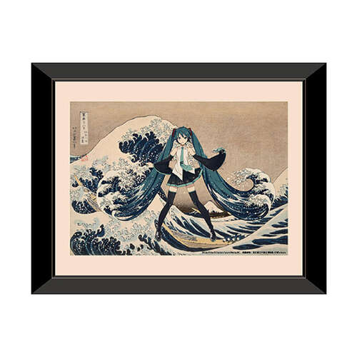 -PRE ORDER- Katsushika Hokusai x Hatune Miku Duplicate Key Frames Thirty-six Views of Mount Fuji The Great Wave off Kanagawa