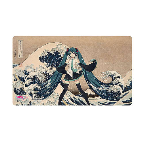 -PRE ORDER- Hatsune Miku Katsushika Hokusai iXima Desk Mat The Great Wave off Kanagawa