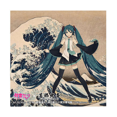 -PRE ORDER- Hatsune Miku Katsushika Hokusai iXima Sticker The Great Wave off Kanagawa