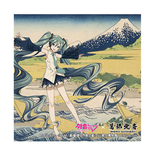-PRE ORDER- Hatsune Miku Katsushika Hokusai iXima Sticker A Sketch of Tago Bay at Ejiri on The Tokaido