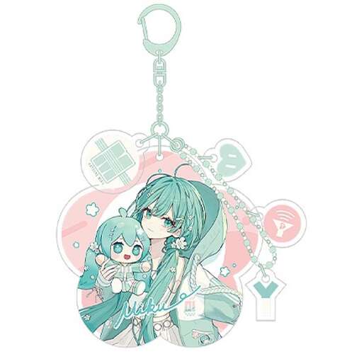 -PRE ORDER- Hatsune Miku Hug Series Acrylic Keychain Flower Version
