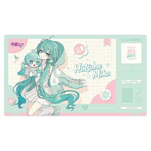 -PRE ORDER- Hatsune Miku Hug Series Desk Mat Flower Version