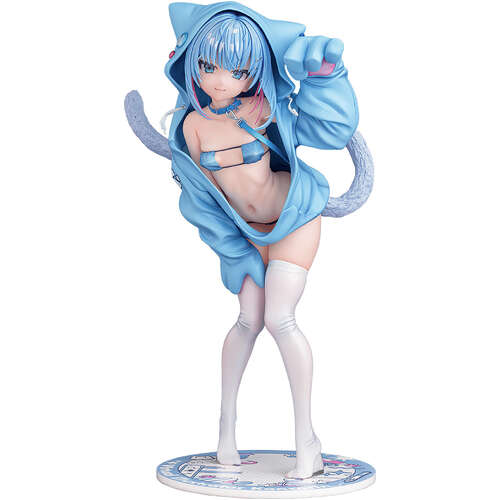 -PRE ORDER- Virtual Illustrator Kanzarin-Chan Cat Eared Hoodie Version 1/6 Scale