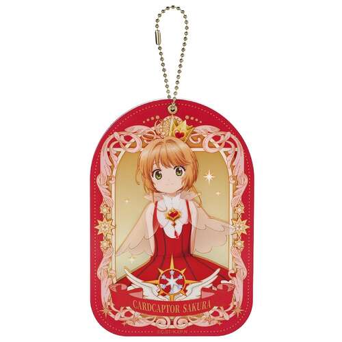 -PRE ORDER- Cardcaptor Sakura Clear Card Acrylic Keychain with Mirror F