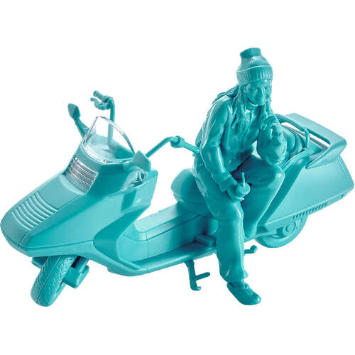 -PRE ORDER- PLAMAX MF-102 Riders Portrait Honda Fusion Turquoise 1/20 Scale [MODEL KIT]