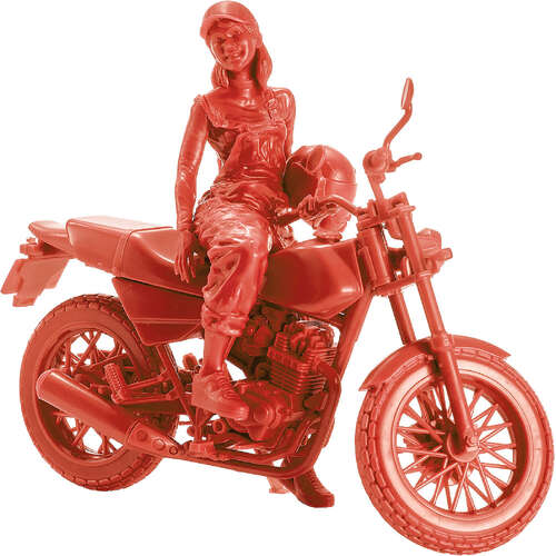 -PRE ORDER- PLAMAX MF-103 Riders Portrait Honda FTR 223 Red 1/20 Scale [MODEL KIT]