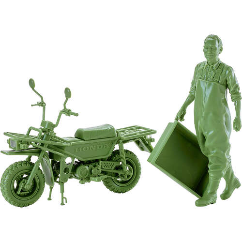 -PRE ORDER- PLAMAX MF-104 Riders Portrait Honda MOTRA Green 1/20 Scale [MODEL KIT]
