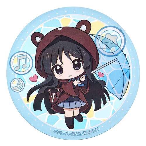 -PRE ORDER- Fluffy Rain Series Acrylic Coaster Mio Akiyama