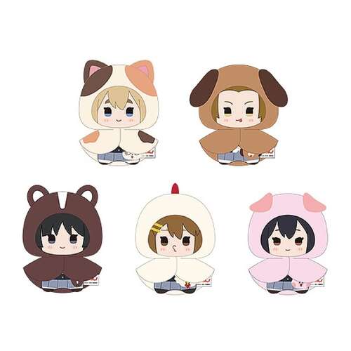 -PRE ORDER- K-ON! Fluffy Rain Series Collectible Plushie Keychain [BLIND BOX]