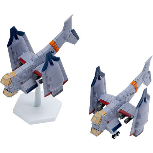 -PRE ORDER- Syuto Tiny Evangelion New Theatrical Edition UNAF Close Air Support VTOL Aircraft YAGR-3B 1/350 Scale [MODEL KIT]