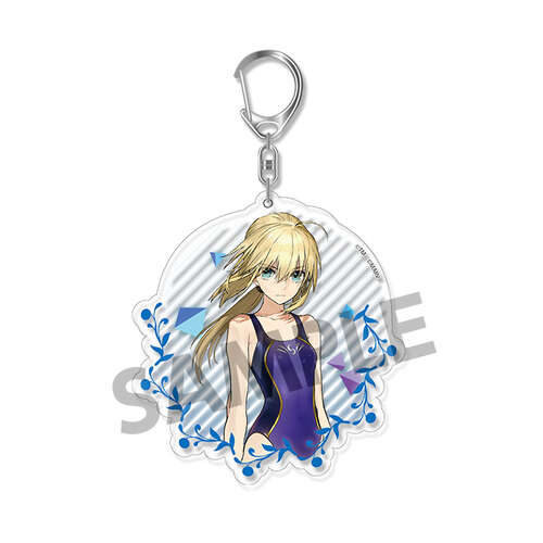 Acrylic Key Chain Vol. 3 Altria Pendragon Summer Battle Wear