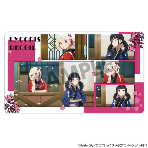 -PRE ORDER- Lycoris Recoil Rubber Mat Short Movie Episode 1 Take it Easy Ver.